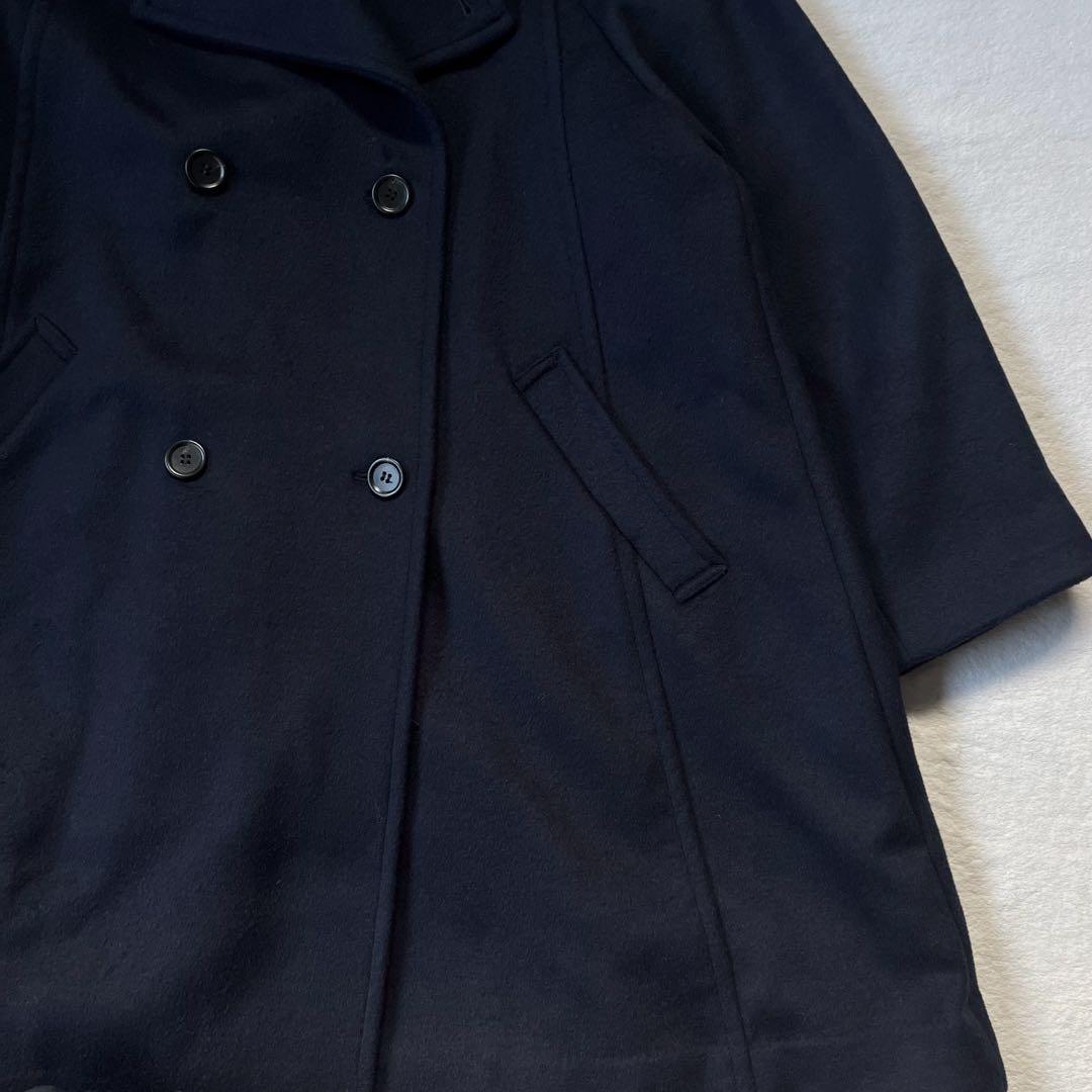 極美品24AW シンプリシティエ　テントラインビーバーコート オーバーサイズ