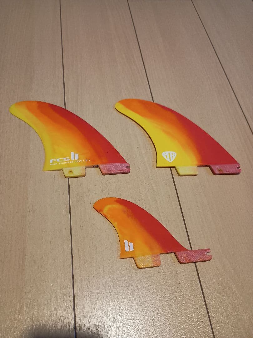 FCS2 MARK RICHARDS TWIN M-L フィン 3枚セット