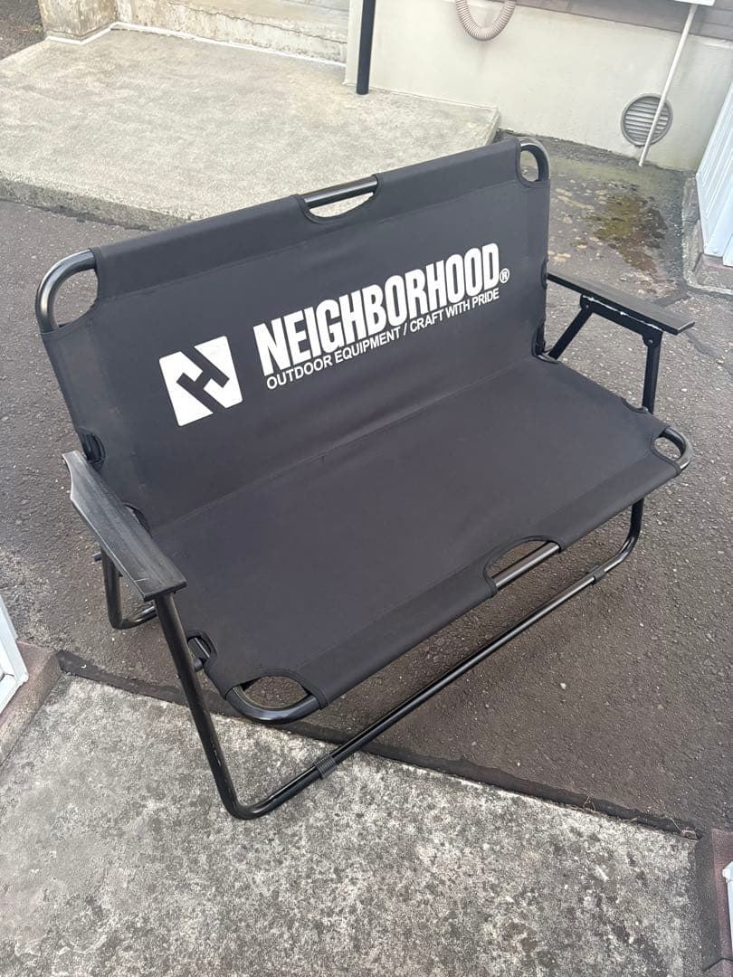 剛*様 NEIGHBORHOOD アウトドアベンチ ブラック