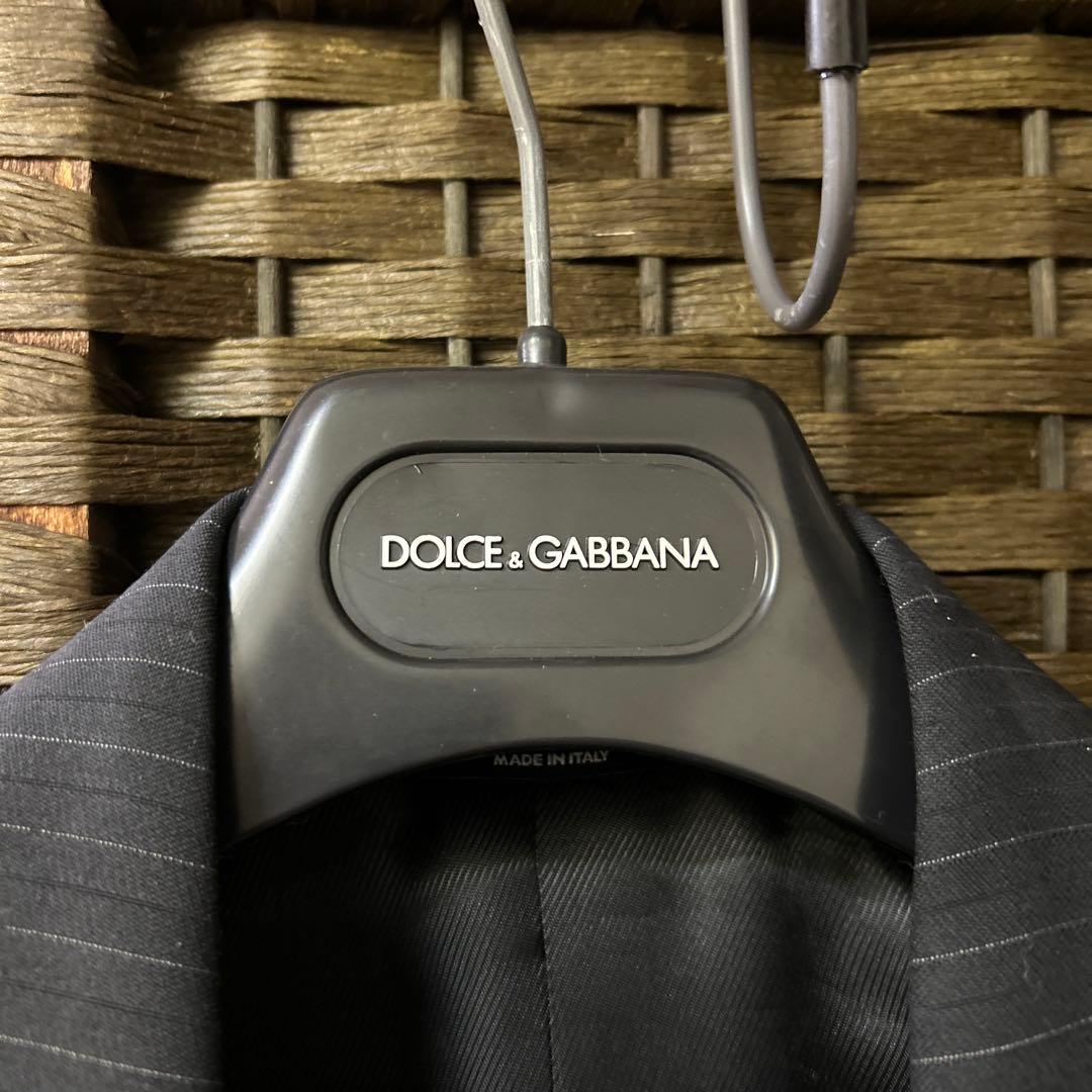 年末お値下げ☆ DOLCE&GABBANAブラックストライプスーツ