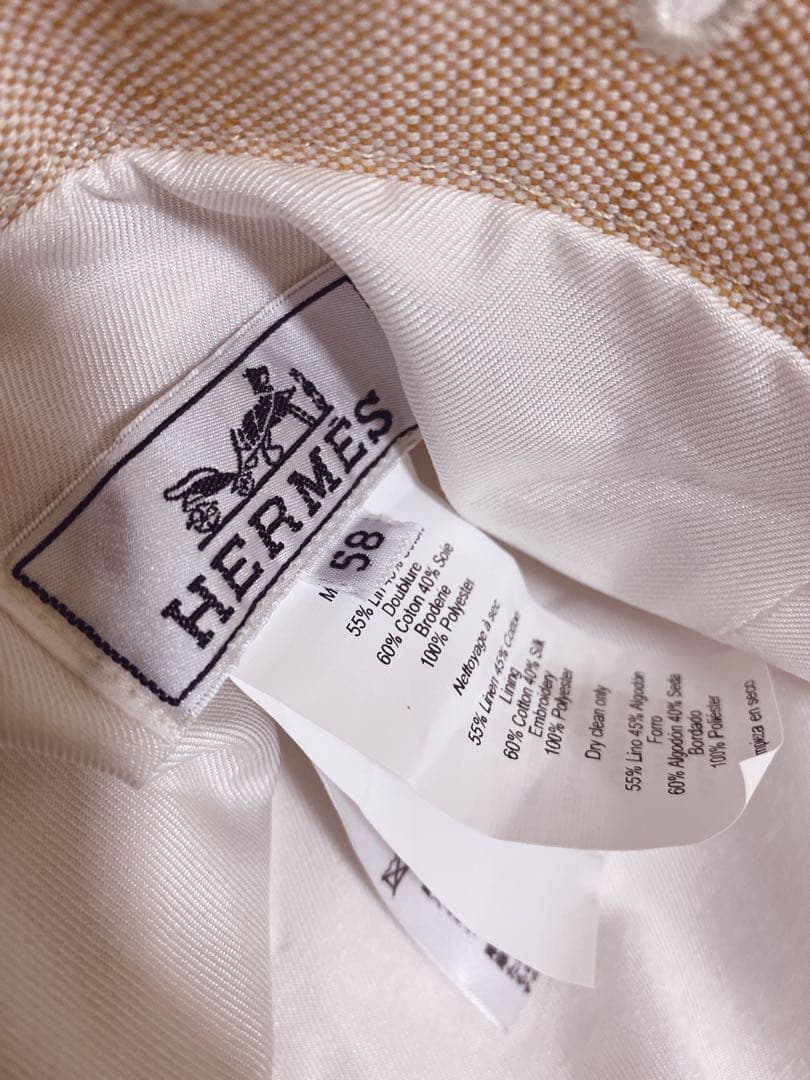 hermes 店舗未入荷！エルメス激レア　ハット　美品‼️正規品