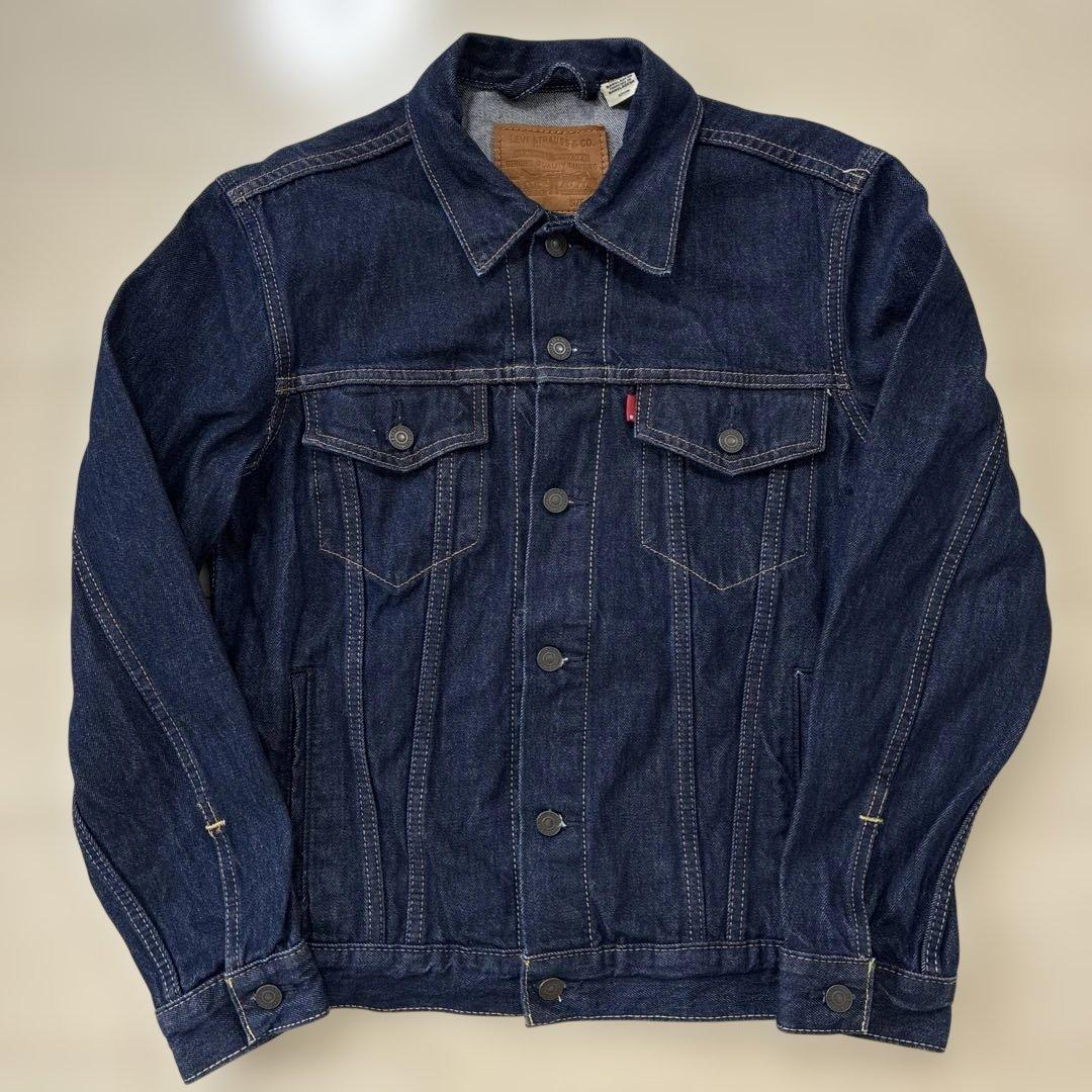 リーバイス 濃紺デニムセットアップ トラッカージャケット 501 W31 W30