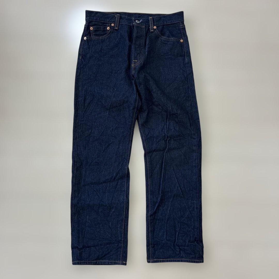 リーバイス 濃紺デニムセットアップ トラッカージャケット 501 W31 W30
