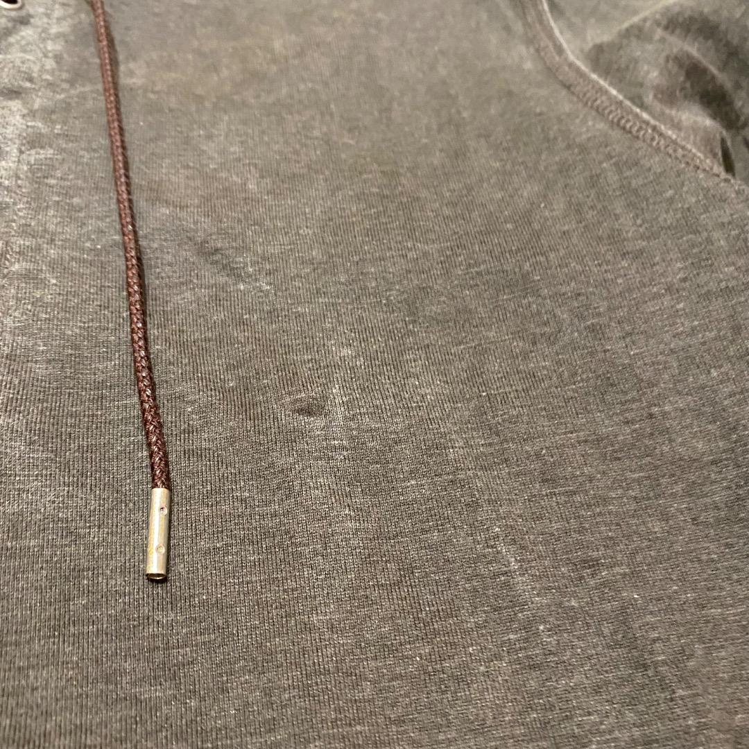 NICOLE CLUB ネオお兄系 ギャル男 y2k 編み上げネック ロンT