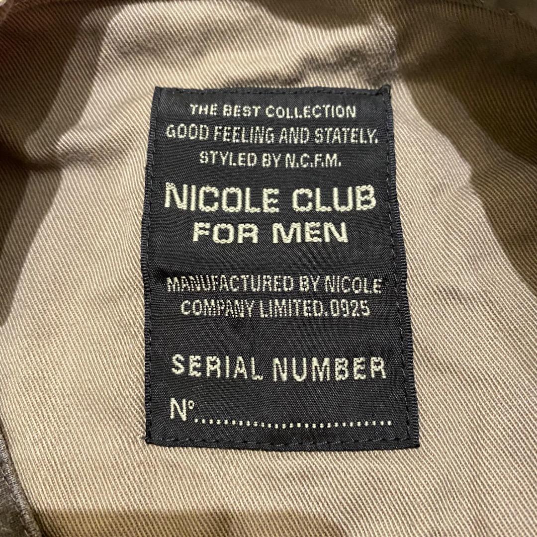 NICOLE CLUB ネオお兄系 ギャル男 y2k 編み上げネック ロンT