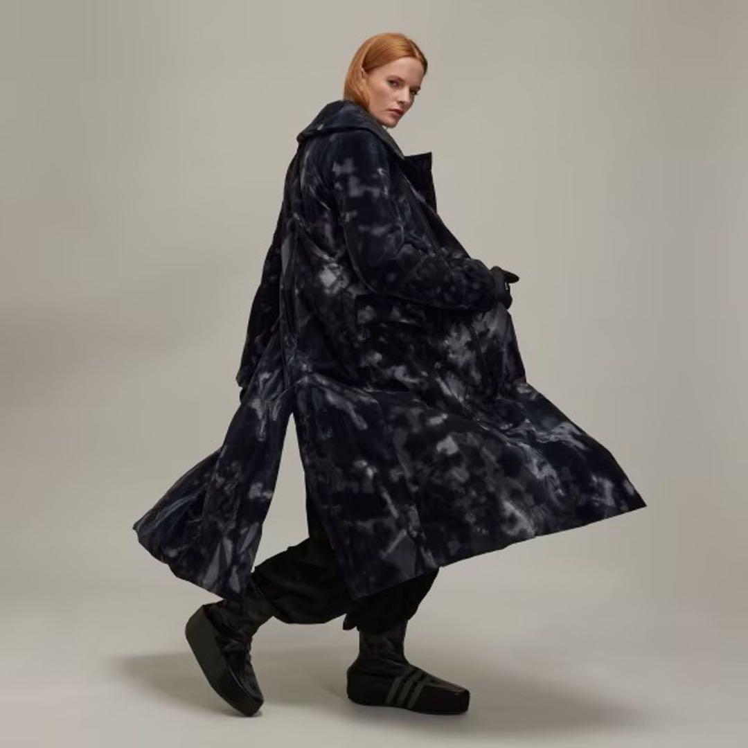 Y-3 中綿ロングコート アウター ワイスリー YOHJI ロング マキシ