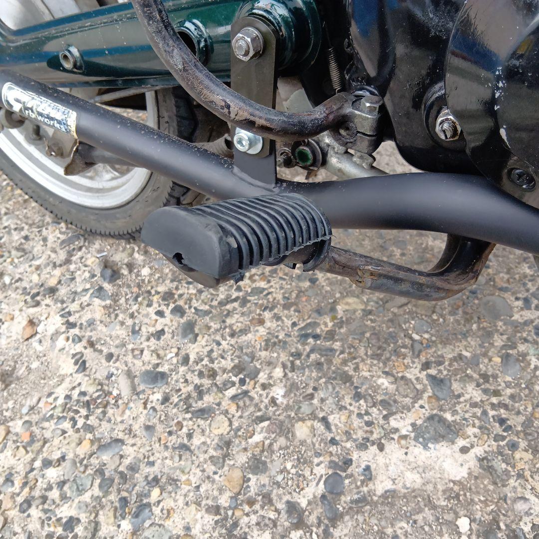 中古　スーパーカブ５０　９０　リトルカブ　ショートウェイブ管マフラー　バーディー