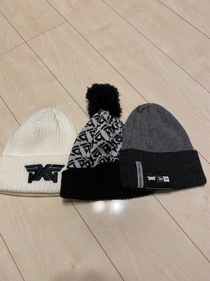 PXG ニット帽 3点セット