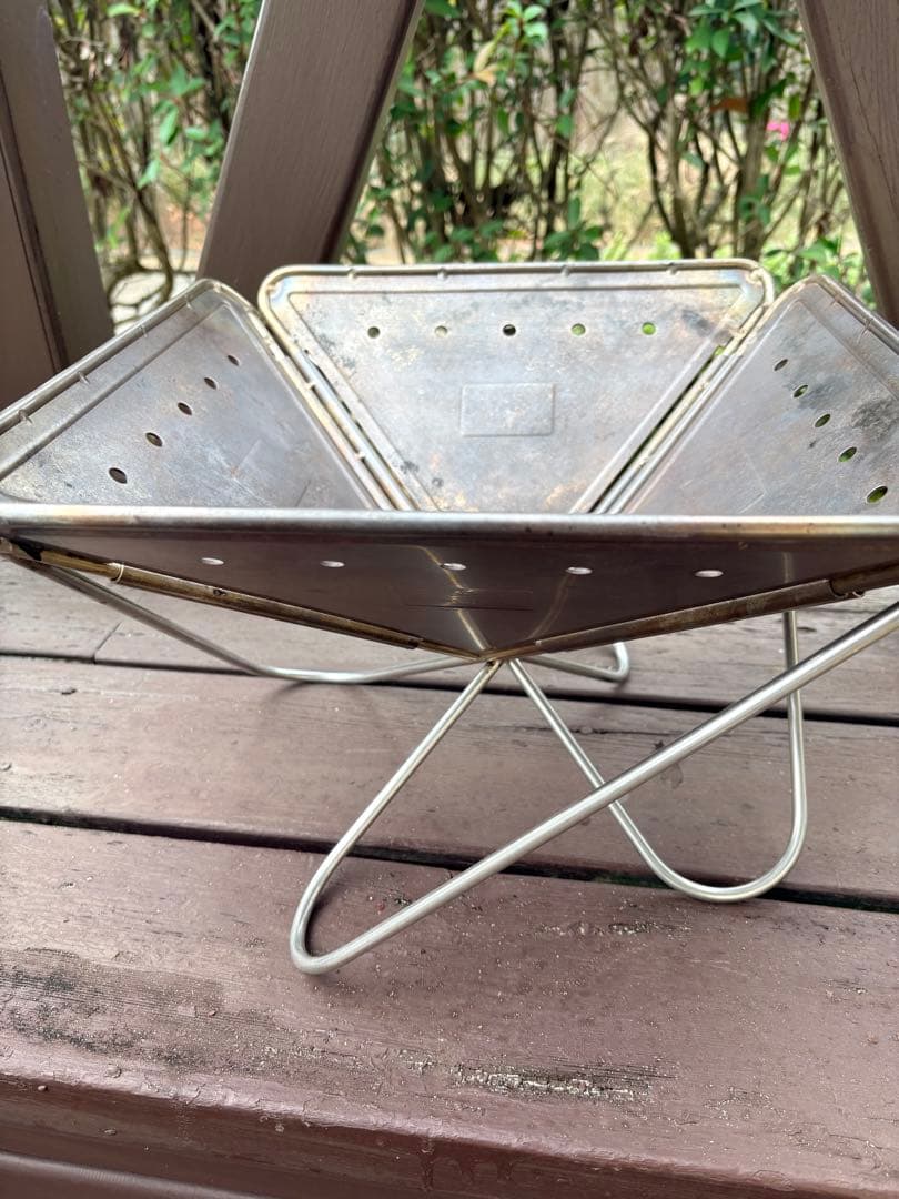  peak 焚き火台Mとグローブセット