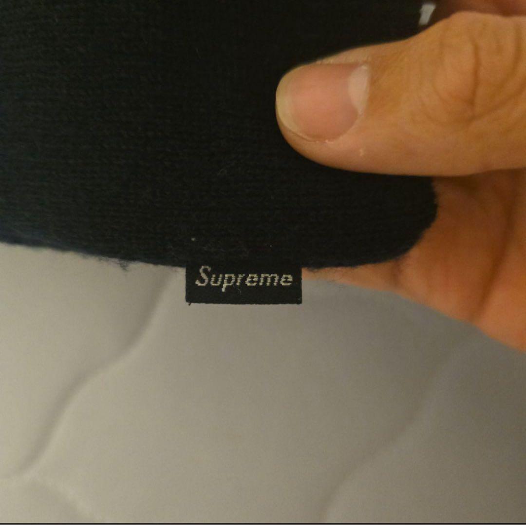 Supreme ニット帽 FUCK MONEY 黒