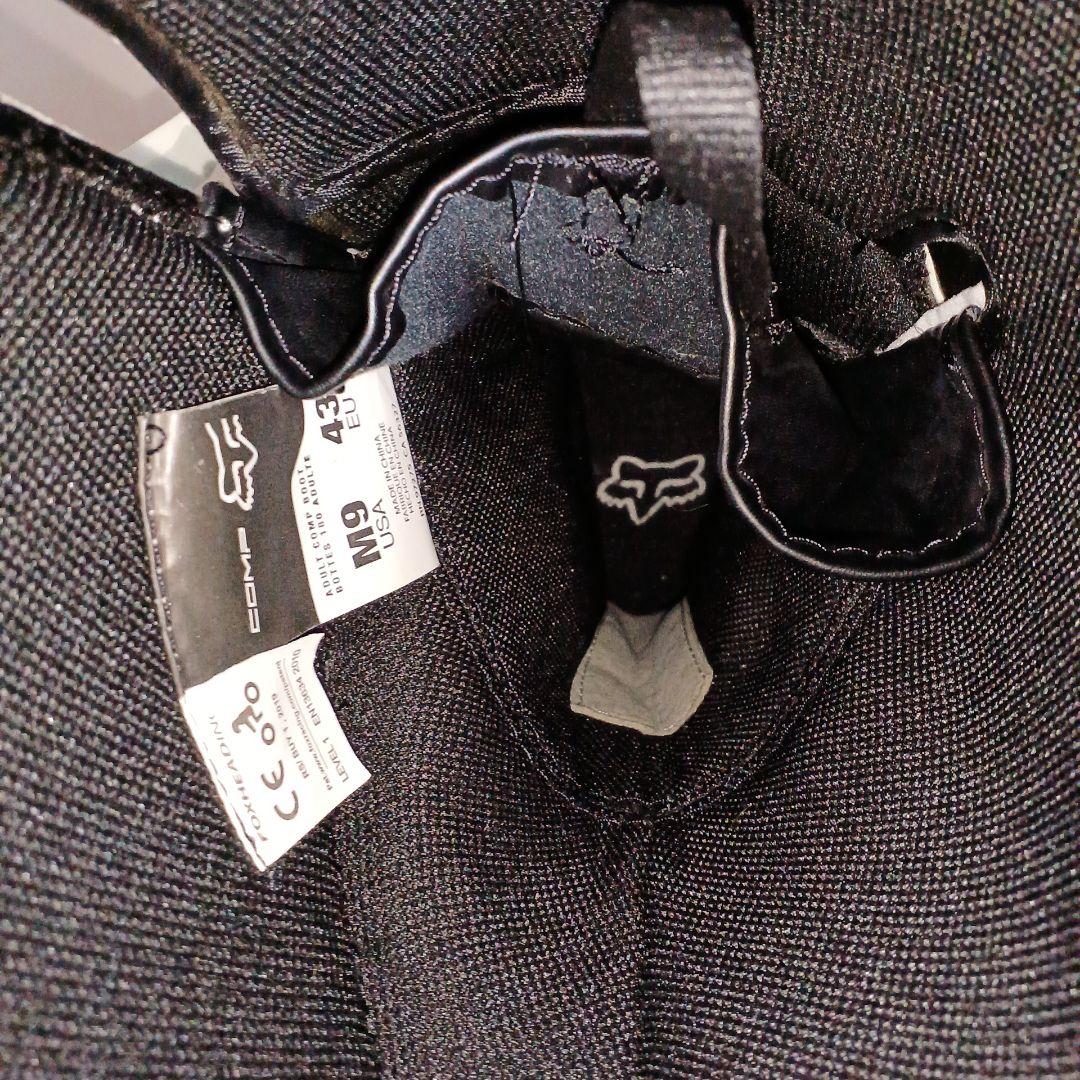 FOX RACING Comp ブーツ M9 ニーシンガードセット