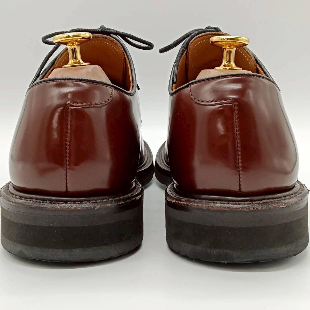 【美品】REGAL　ビジネスシューズ W14A　プレーントゥ　ブラウン　日本製