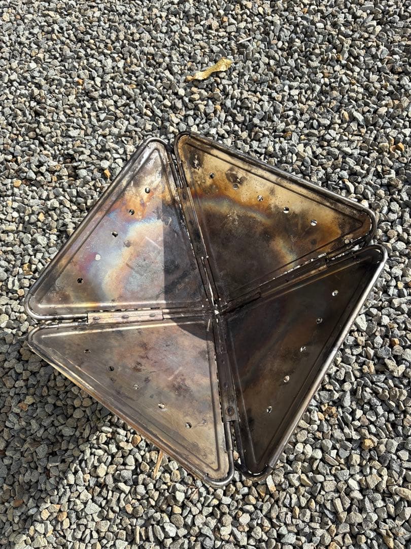 スノーピーク　ステンレス製 折りたたみ焚き火台　45センチ　キャンプ　L 日本製