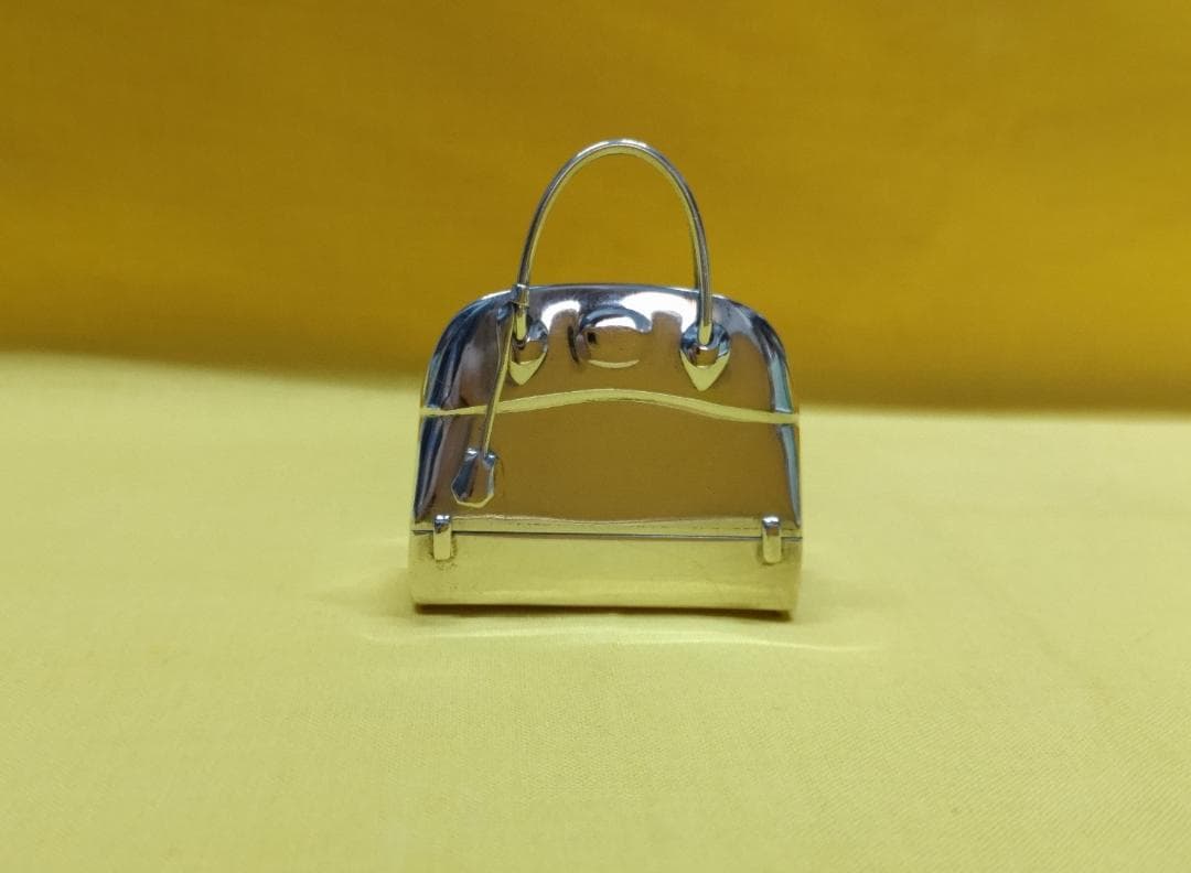 エルメスSV925　　ポリードバックモチーフ　ピルケース　袋リボン付