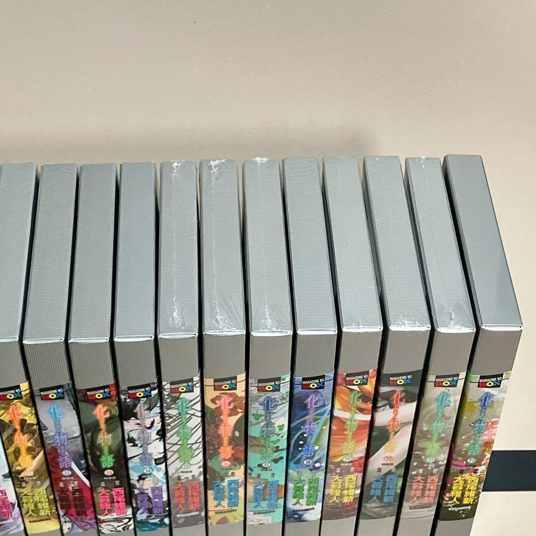美品　化物語　特装版　全巻セット　全巻イラストカード付き　未確開封あり