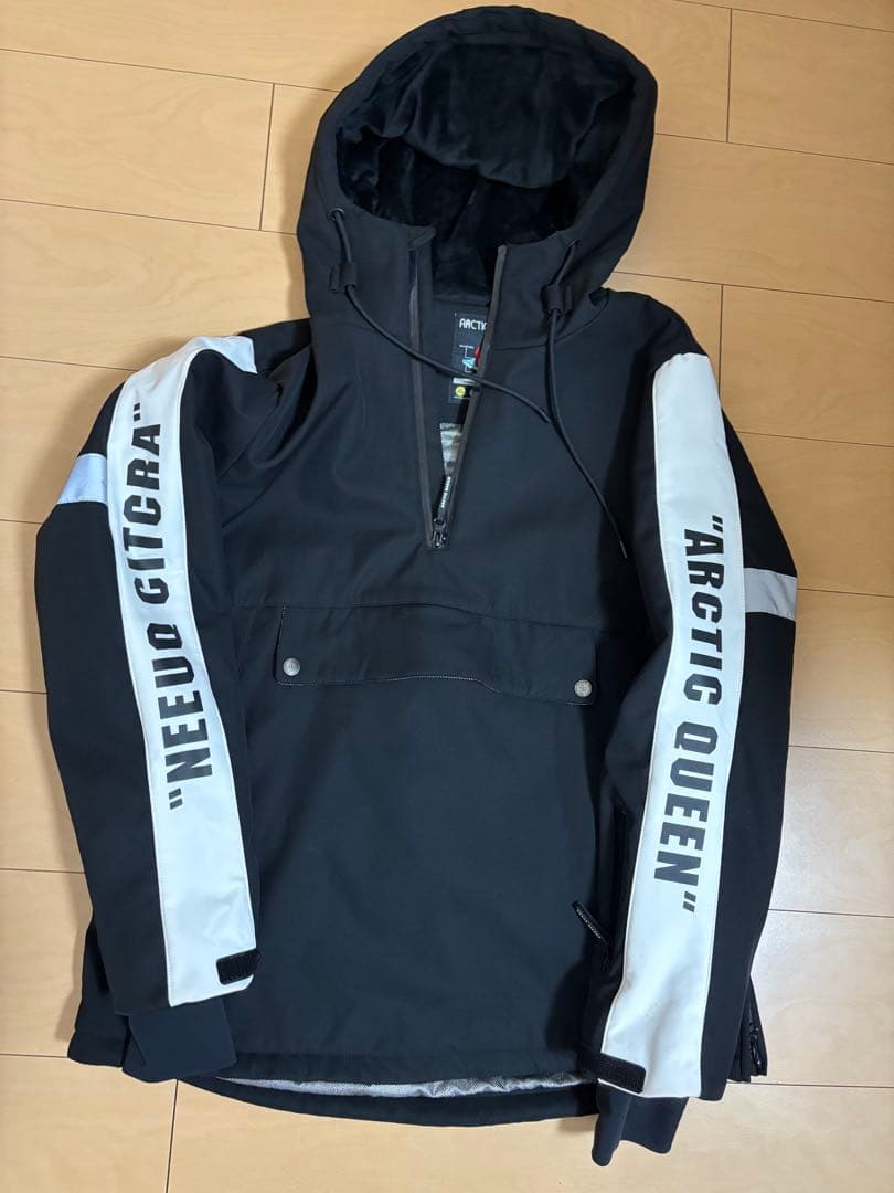 スノーボードウェアセット 黒/白 Arctic Queen