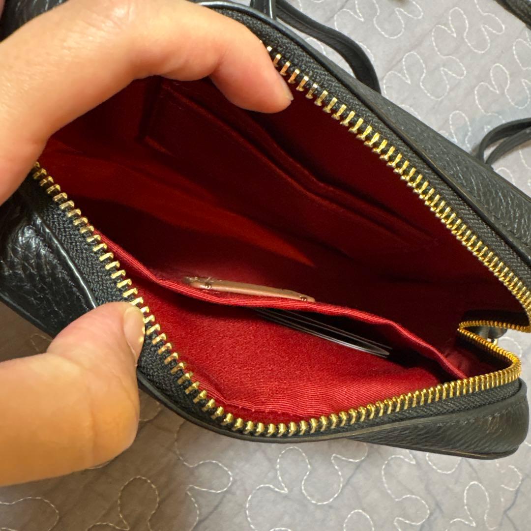 ほ*と様 COACH キース・ヘリング ミッキーマウス　ミニカメラバッグ