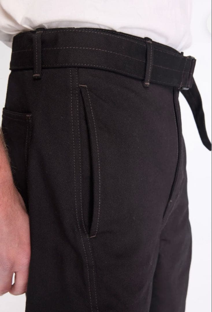 パンツ LEMAIRE TWISTED BELTED PANTS L