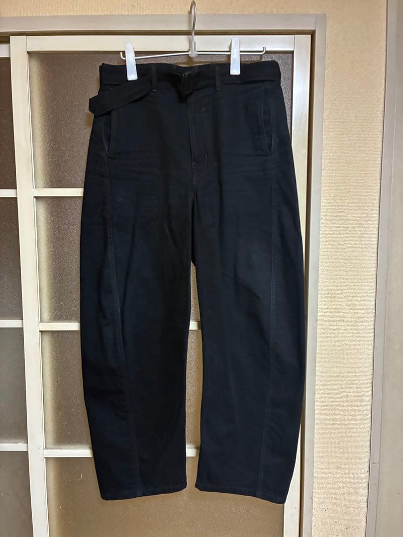 パンツ LEMAIRE TWISTED BELTED PANTS L