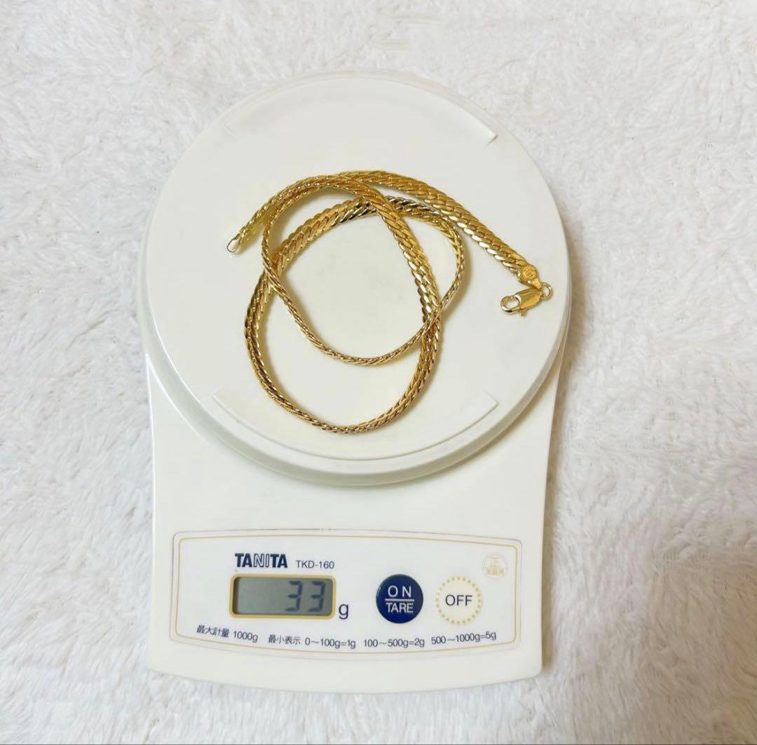 ネックレス　750 刻印あり　ゴールドチェーン　整理品　遺品整理 33g