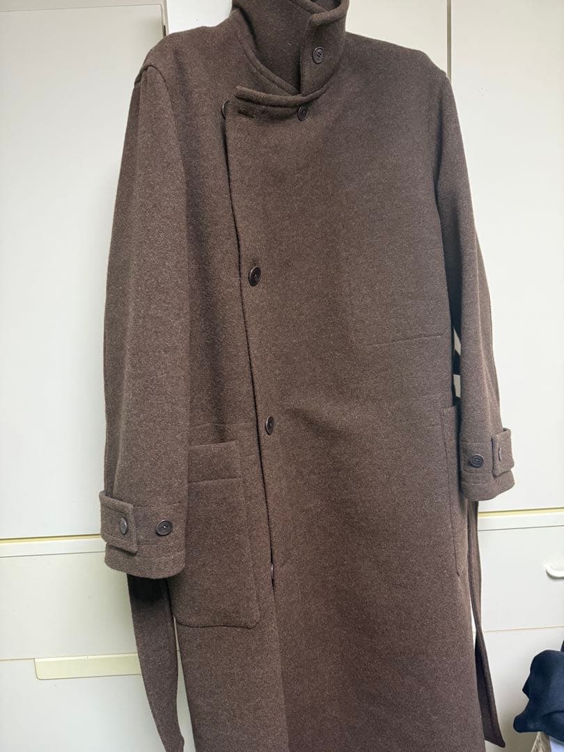【最終値下げ】LEMAIRE WRAP COAT 24AW