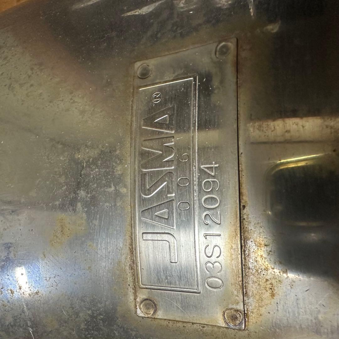 GReedy デュアルマフラー ステンレス　チタン　レガシィヒートグラデーション