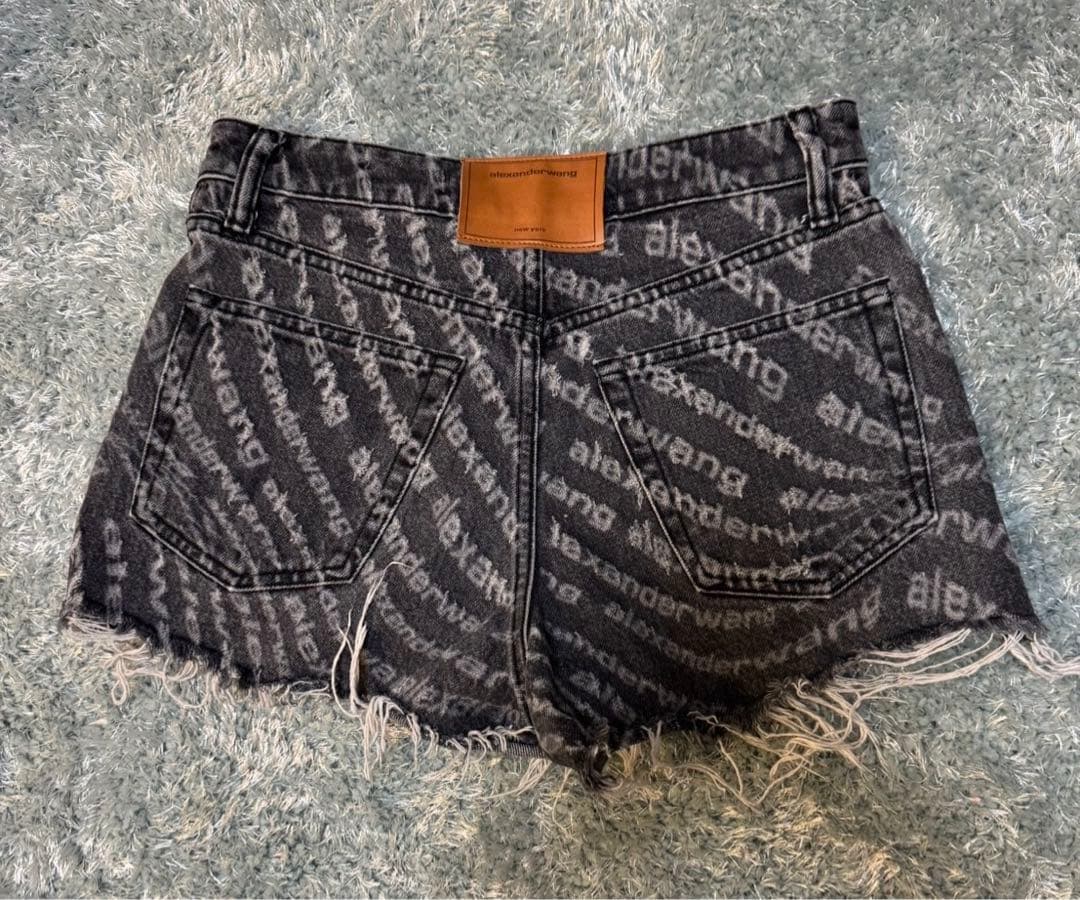 【入手困難】【美品】alexander wang ハイウエストデニムショーツ