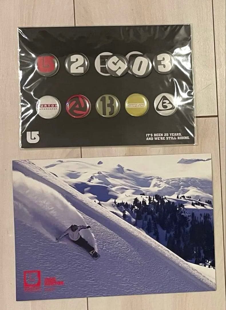 BURTON メンバーズプログラム　特典　ノベルティ　25周年　当時品　レア