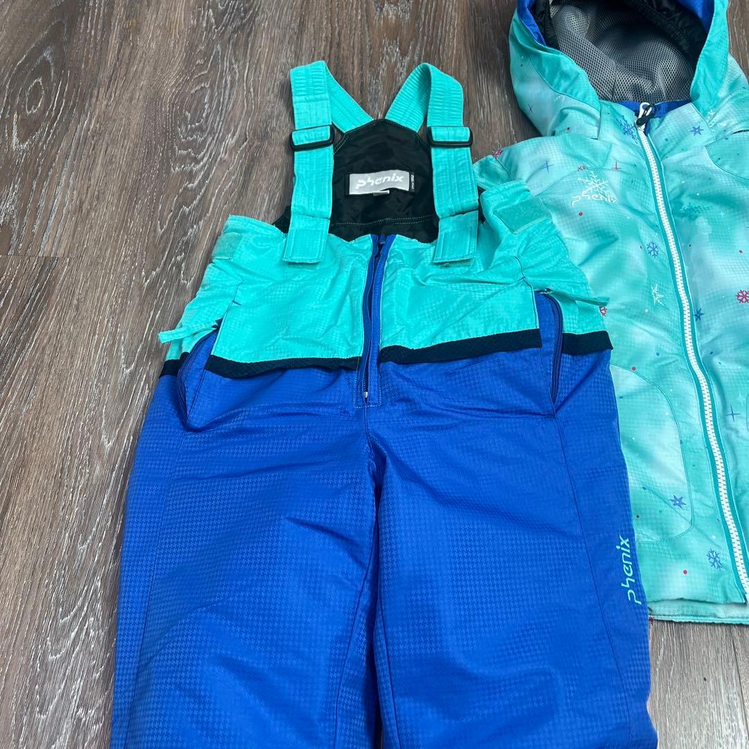 フェニックス セットアップ　スキーウェア　130 女の子