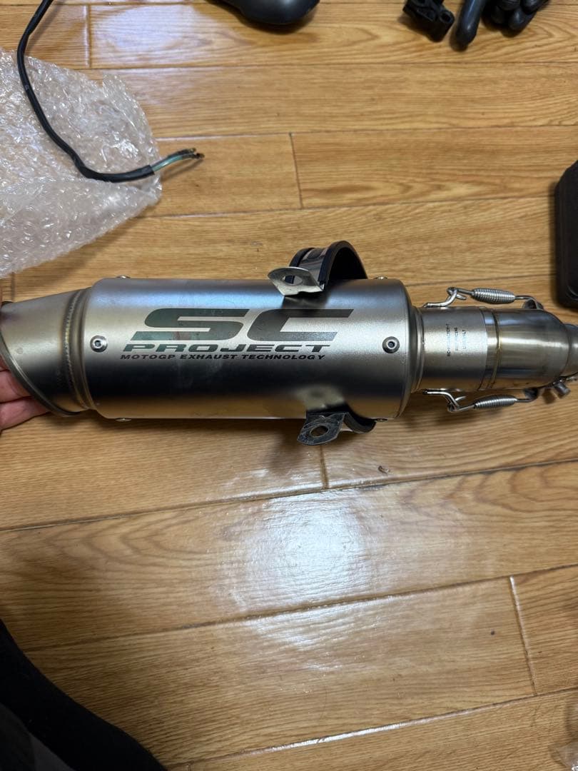 YFZ R25 R3 SC PROJECT スリップオンマフラー