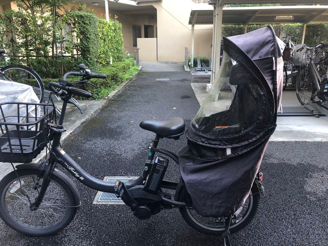 【PLANTS】リア用 OGKグランディア チャイルドシート黒※レインカバ