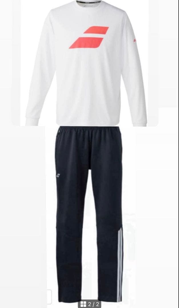 バボラ　メンズ　テニスウェア　上下セットM 新品タグ付き