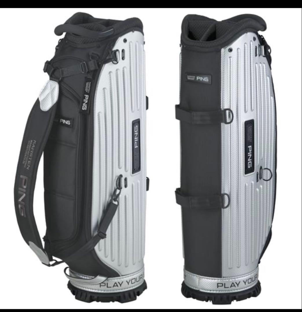 PING キャディバッグ シルバー