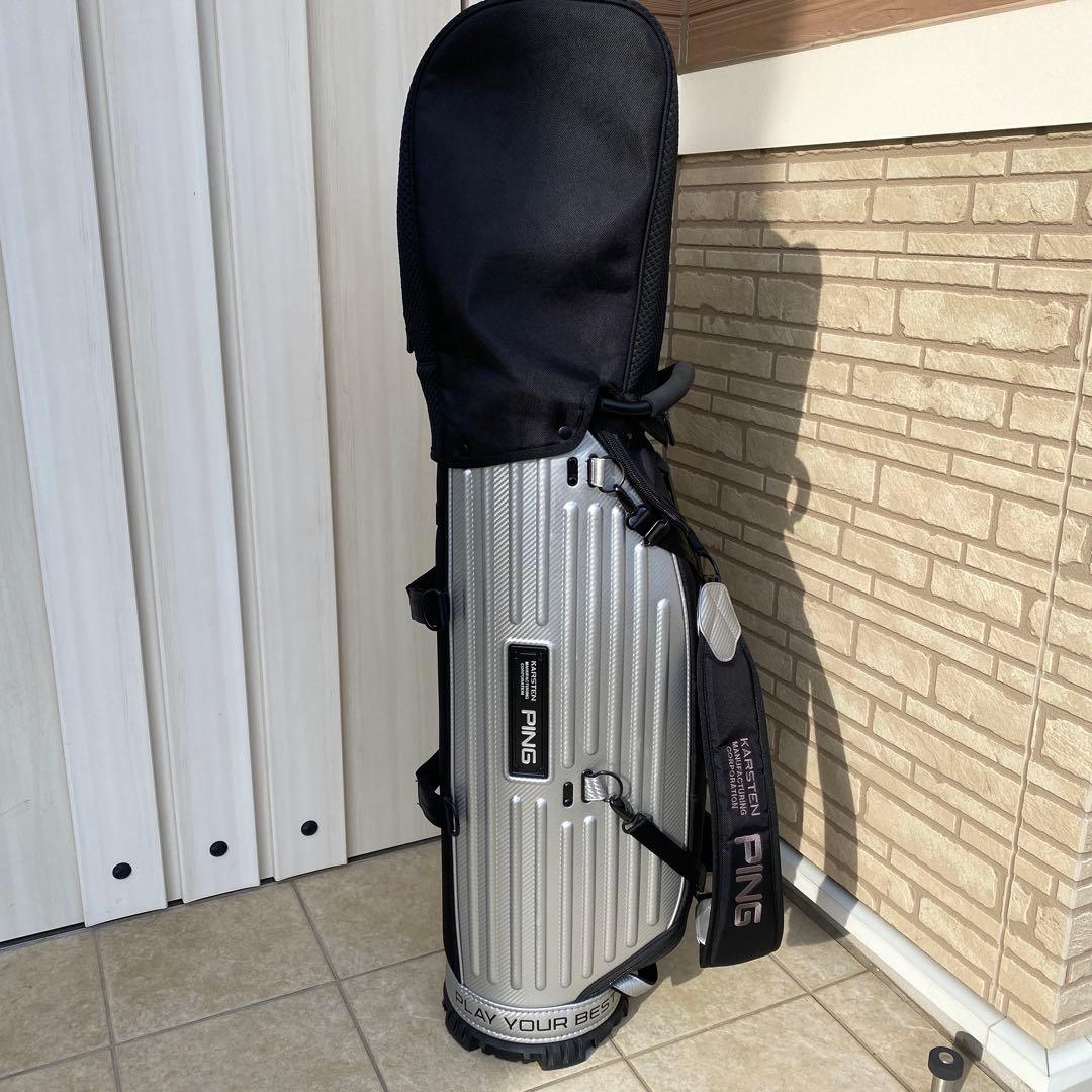 PING キャディバッグ シルバー