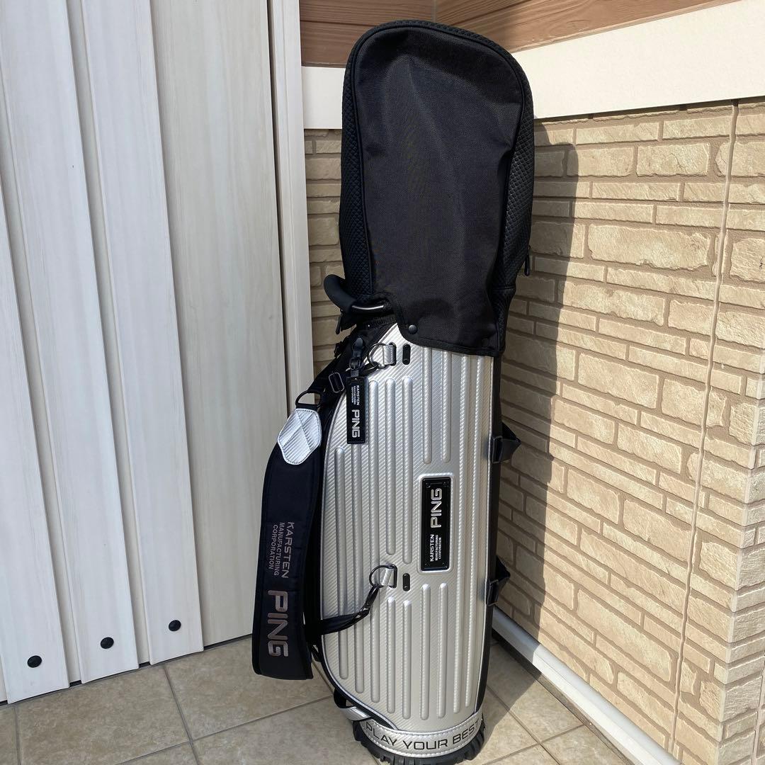 PING キャディバッグ シルバー