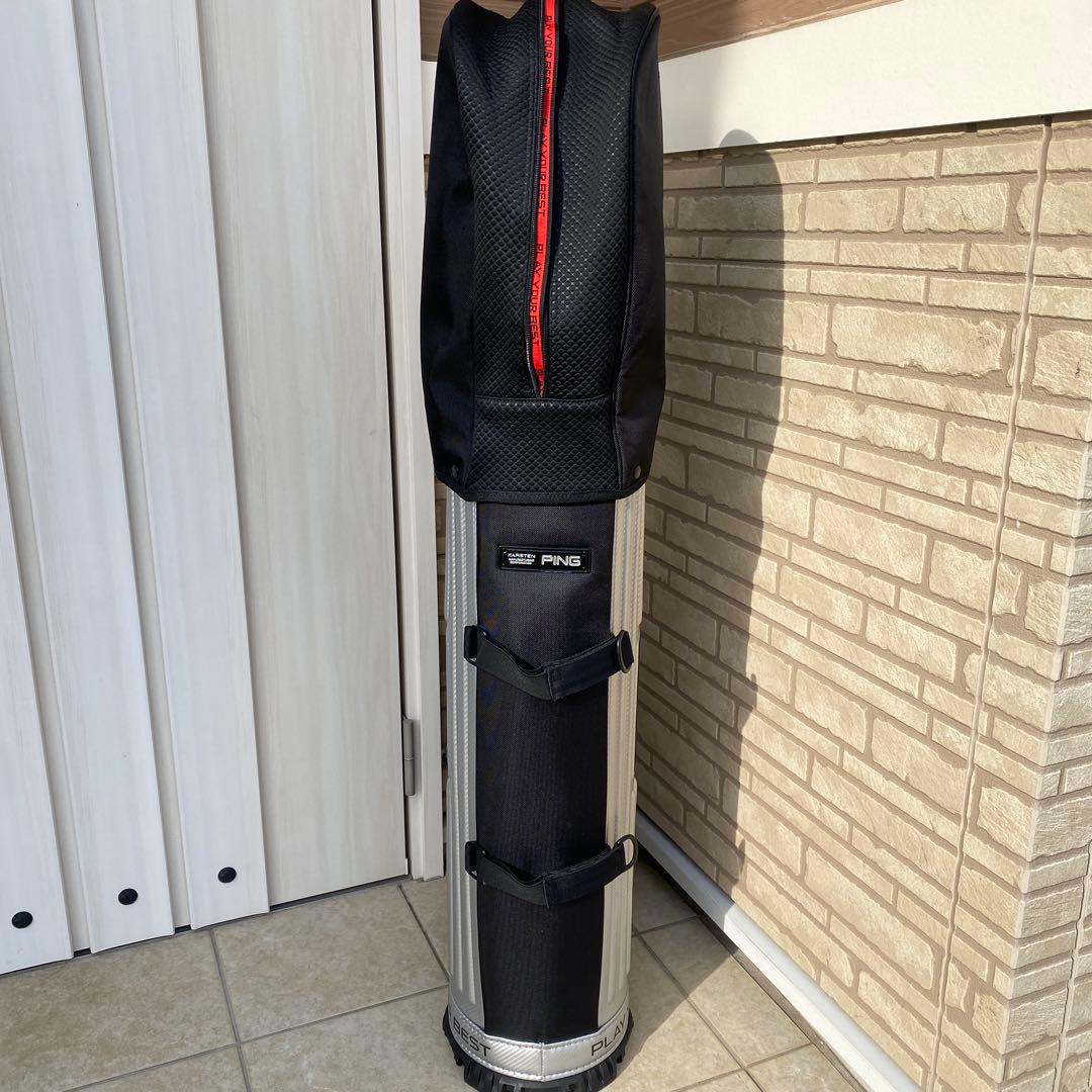 PING キャディバッグ シルバー