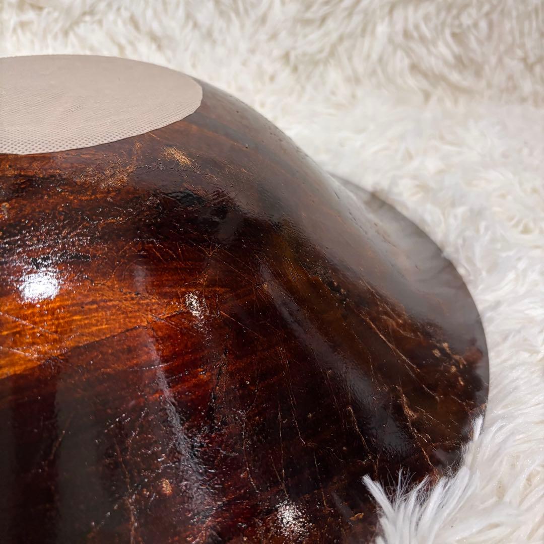 【未使用品】MURANO イタリア製　アート　ガラス 大皿　ボウル　39cm