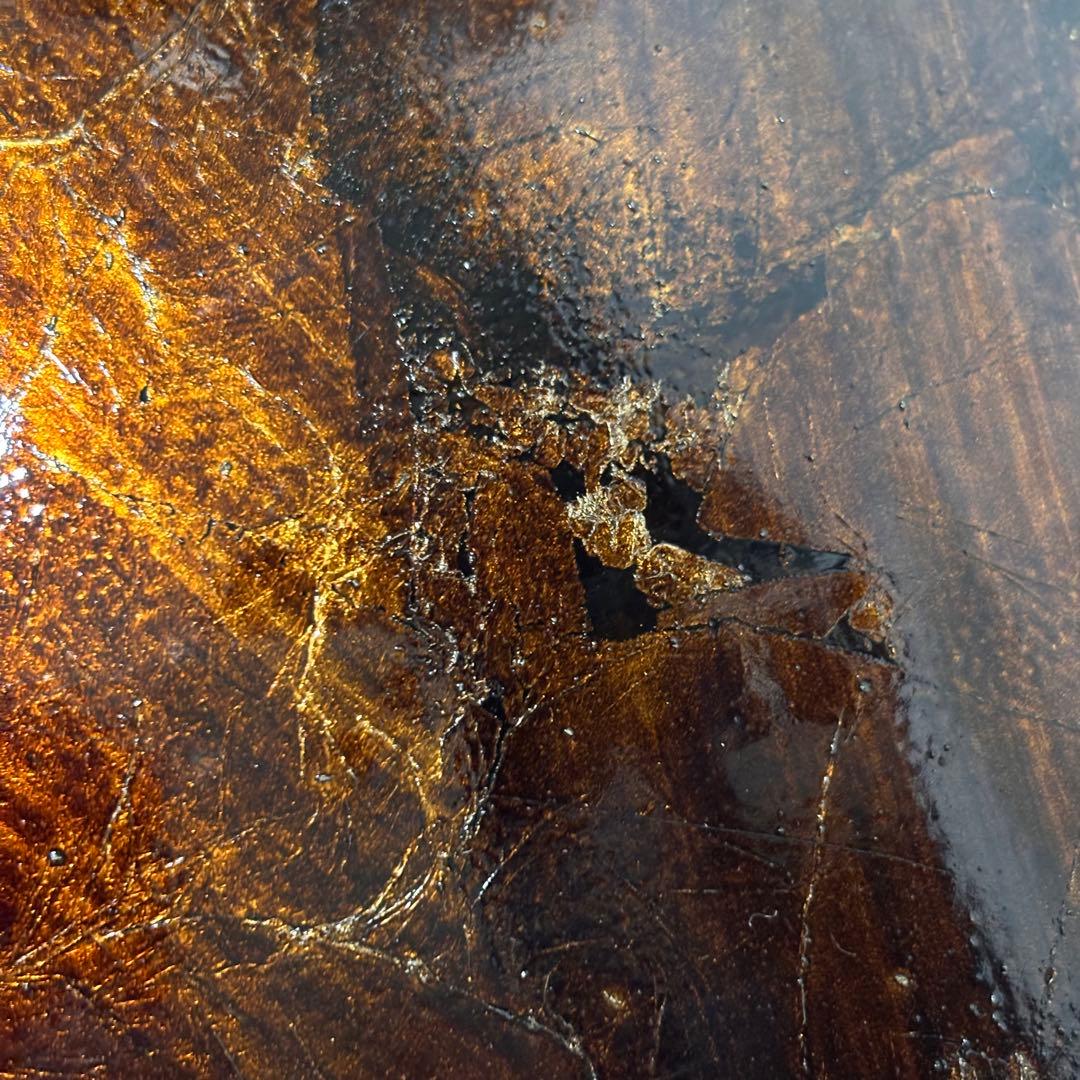 【未使用品】MURANO イタリア製　アート　ガラス 大皿　ボウル　39cm