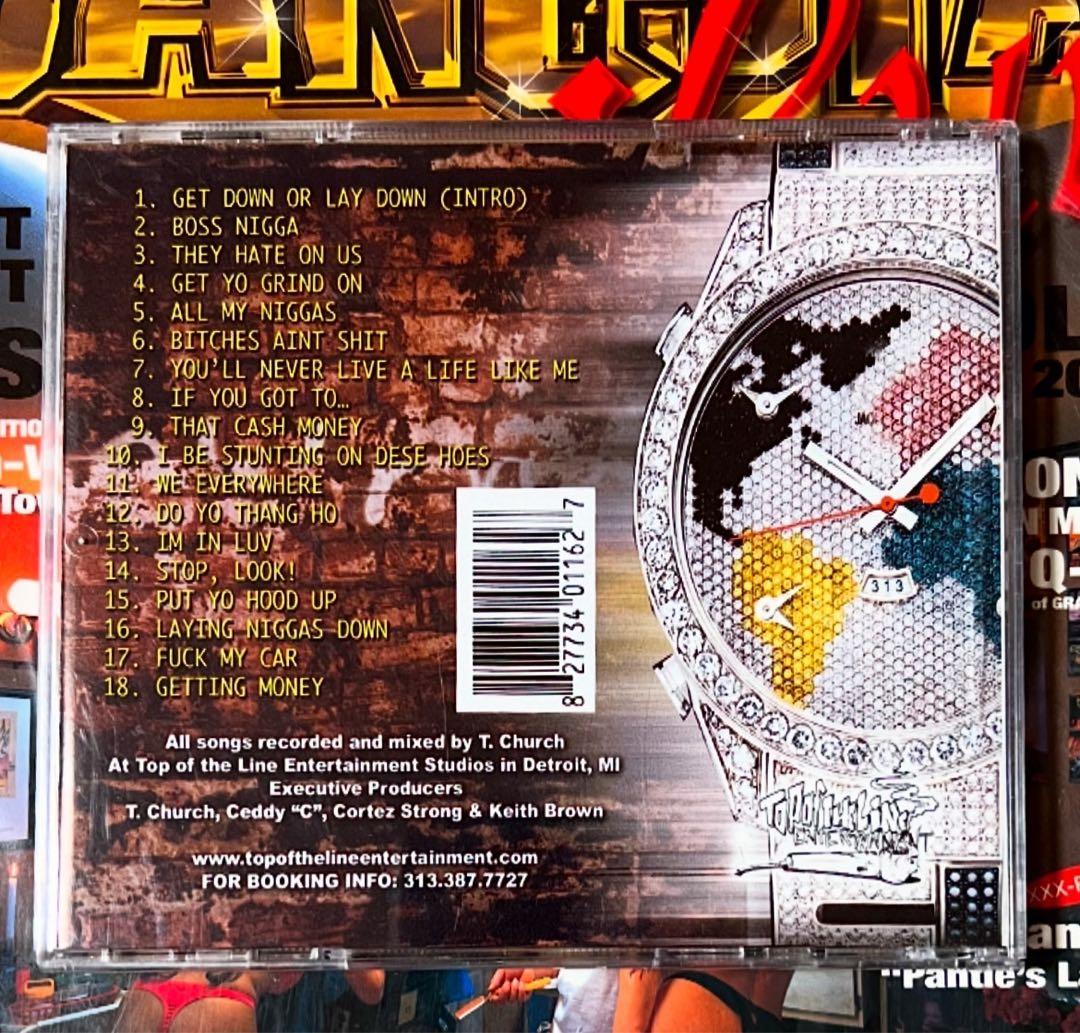 洋楽 G-Rap TOP OF THE LINE ENT. WE OUT HERE