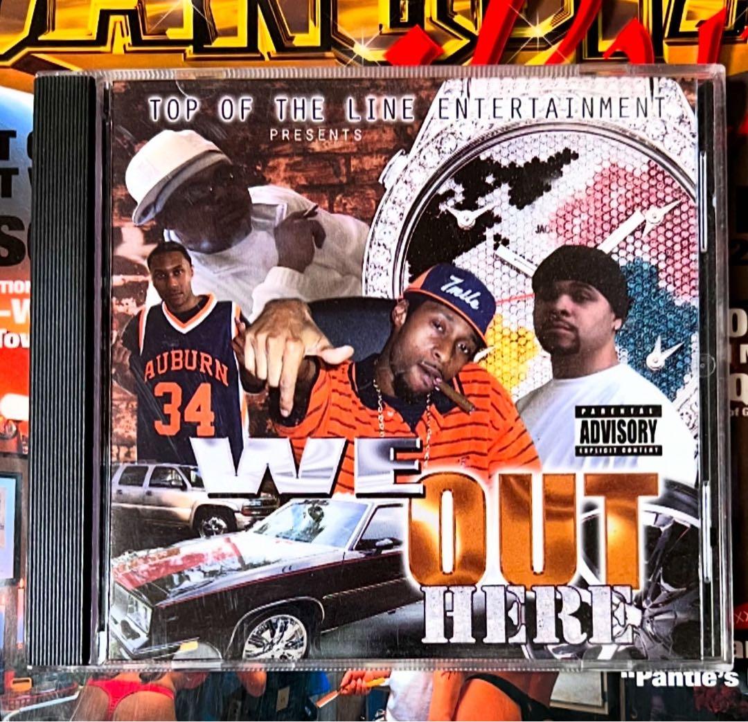 洋楽 G-Rap TOP OF THE LINE ENT. WE OUT HERE