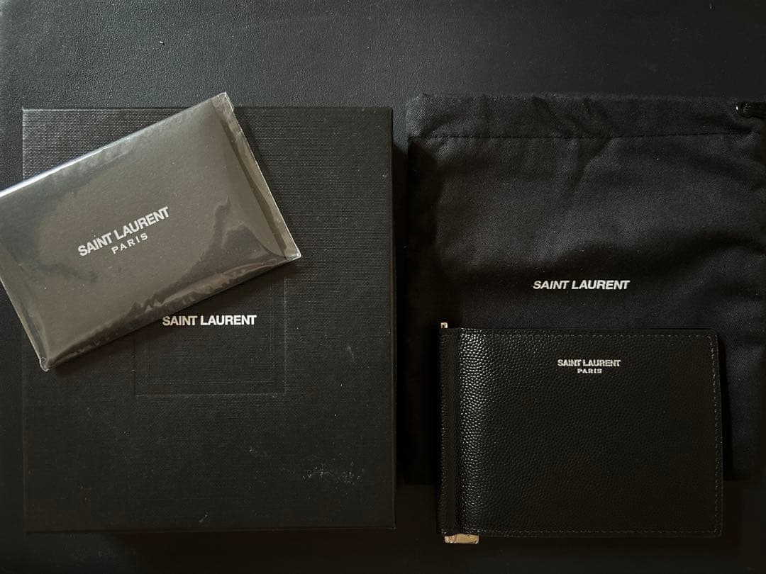 アン【新品未使用】Saint Laurent Money Clip
