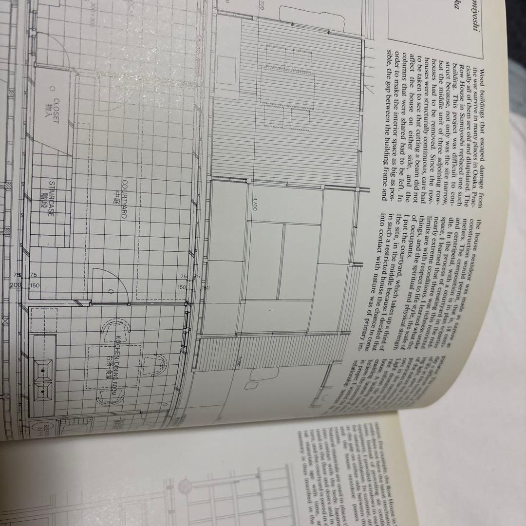 安藤忠雄　サイン本　建築家　￼detail