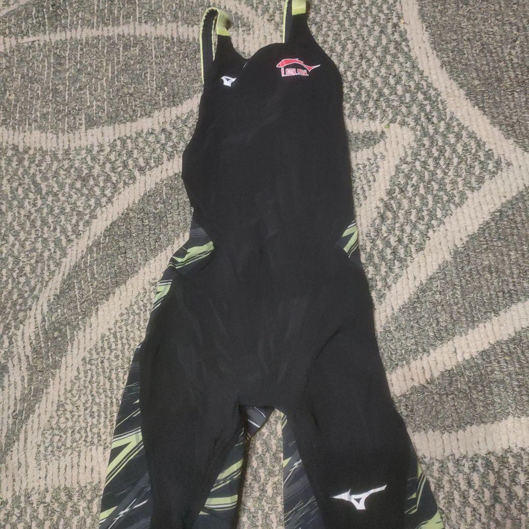 Mizuno FINA認定 競泳用スーツ Mサイズ ブラック/グリーン