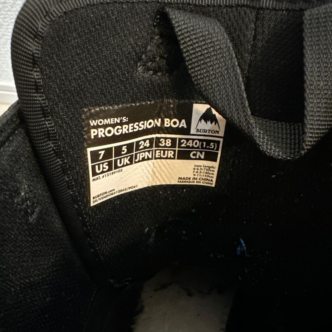 Burton Progression Boa 24cm スノーボードブーツ