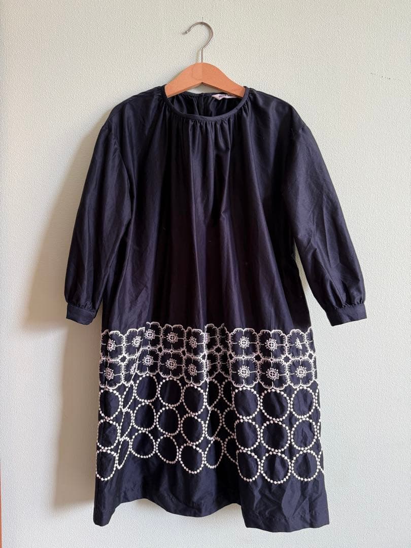 ミナペルホネン tambourine×anemoneワンピース 120cm