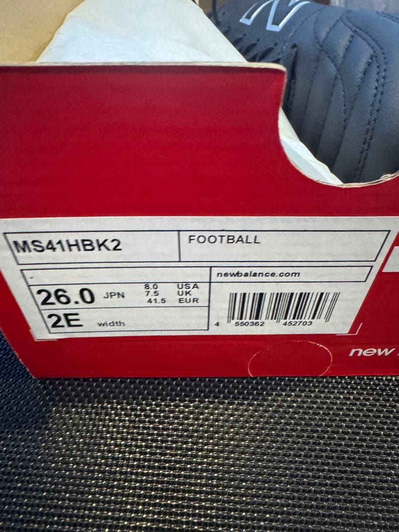 未使用 ニューバランス サッカースパイク 442 PRO HG カンガルーレザー