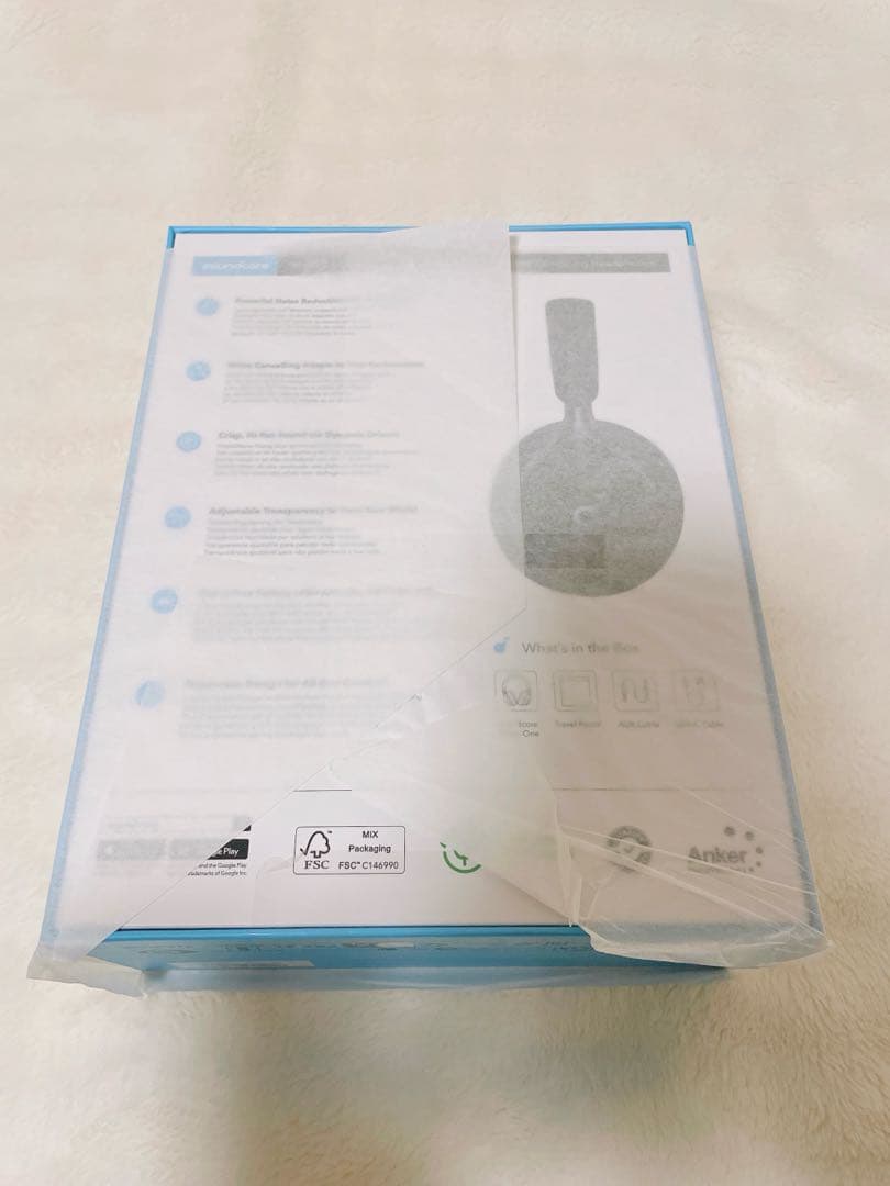 Anker ワイヤレスヘッドホン ブラック