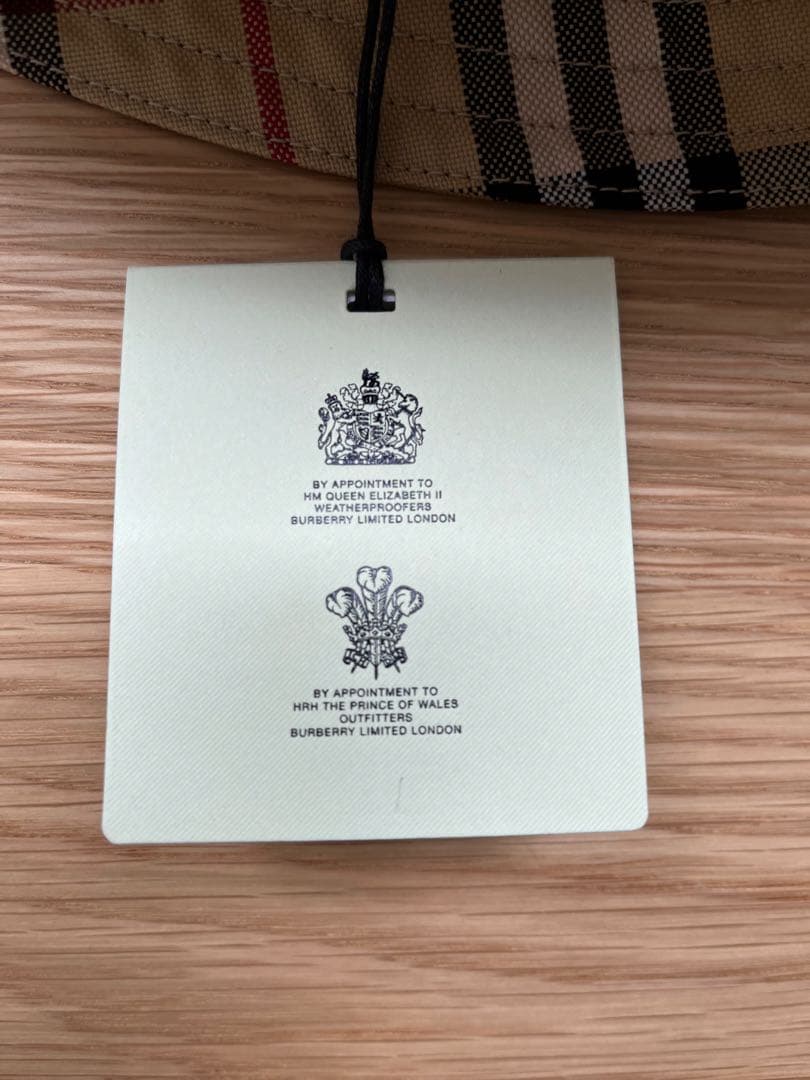 期間限定値下げ【新品未使用】BURBERRY バケットハットS イタリア製