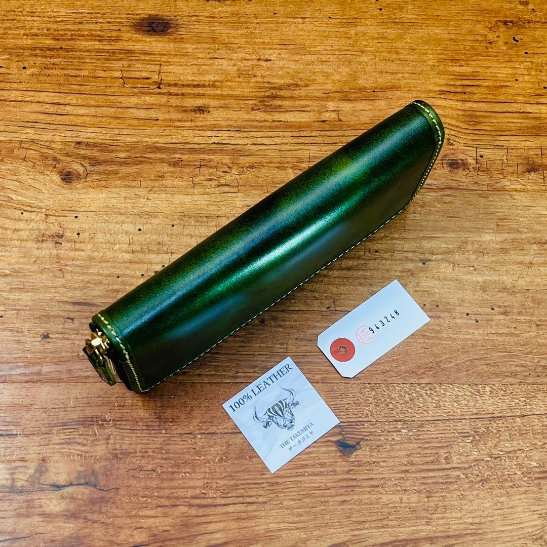 サドルレザー ラウンドファスナー メンズ財布 長財布 本革 ハンドメイド YKK