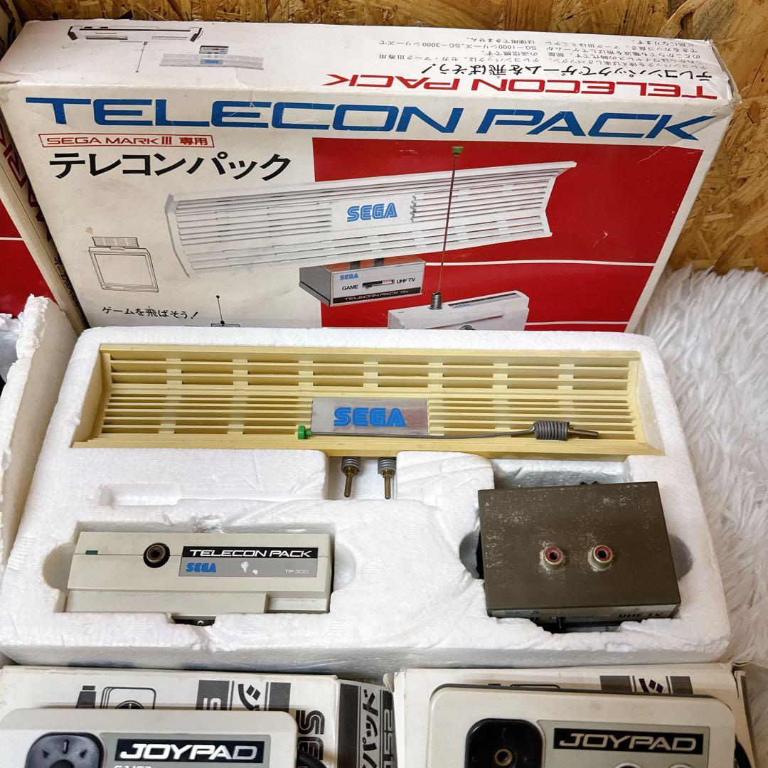 SEGA MARKⅢ/セガ・マーク3本体+テレコンパック+SJ-152